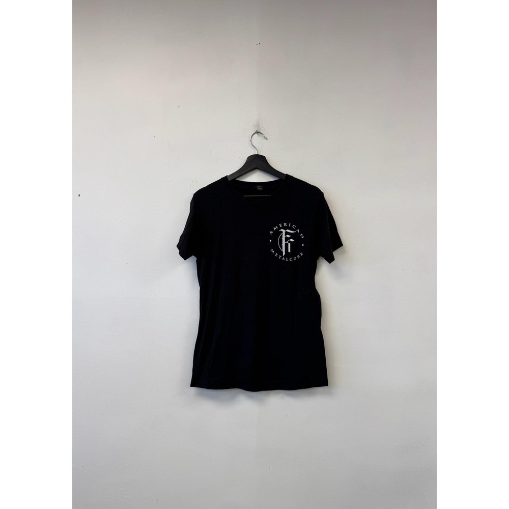 Fit For A King Shirt Mens Small Black American Metalcore Tultex Band Graphic Tee